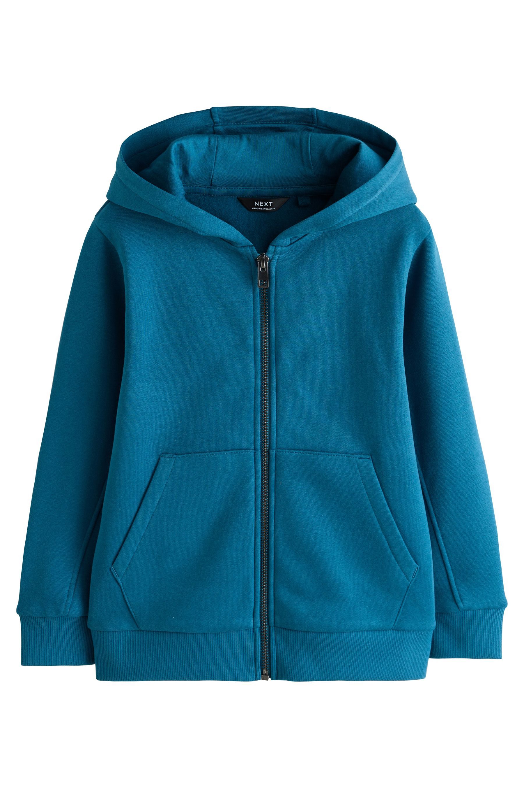 Next Hoodie Kapuzenjacke mit Reißverschluss und Hirsch (1-tlg)