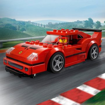LEGO® Konstruktionsspielsteine LEGO® Speed Champions - Ferrari F40 Competizione, (Set, 198 St)