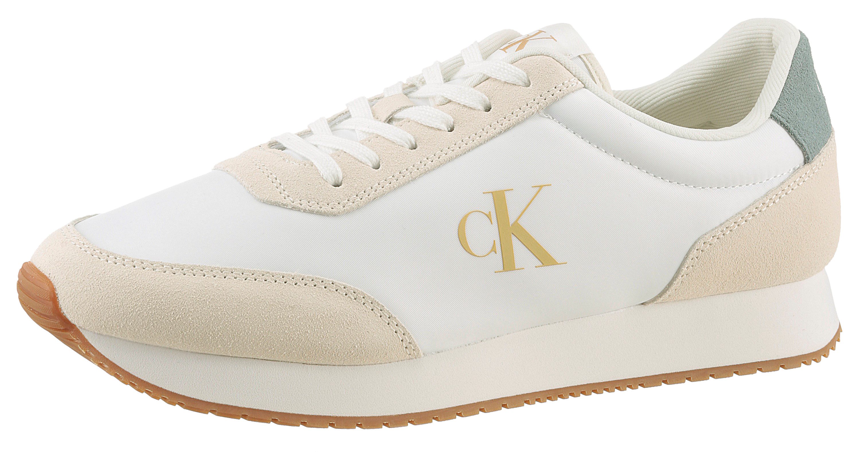 Calvin Klein Jeans RETRO RUNNER ICONIC SNK Plateausneaker, Freizeitschuh, S günstig online kaufen