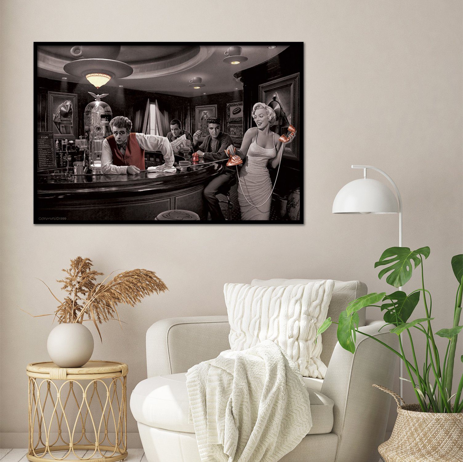 PYRAMID Poster Hollywood Legends Bar Poster Java Dreams 91,5 x 61 cm
