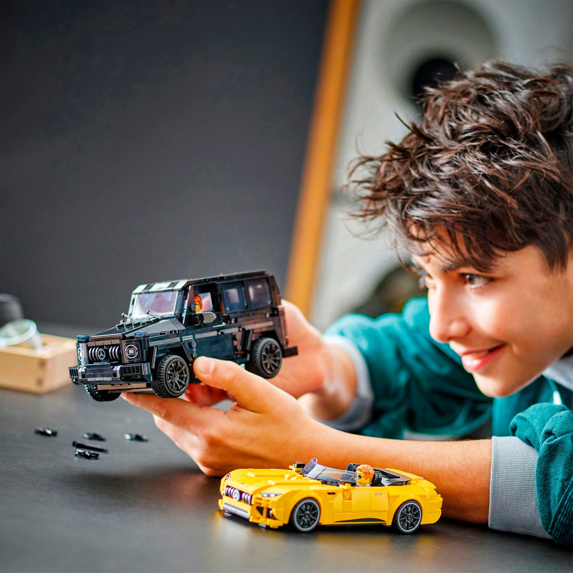 LEGO® Mercedes-AMG G 63 & Mercedes-AMG SL 63 (76924), LEGO Speed Champions günstig online kaufen
