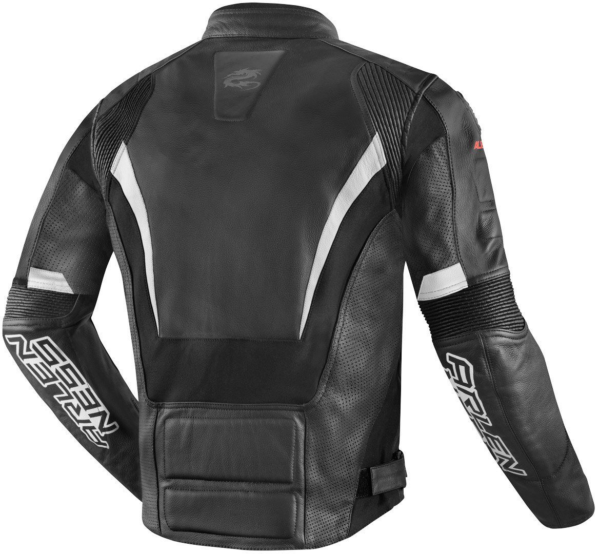 Arlen Ness Motorradjacke Sportivo Motorrad Lederjacke Atmungsaktiv reißverschluss