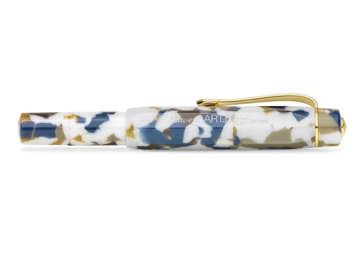 Kaweco Füllfederhalter Kaweco Art Sport Füllhalter Terrazzo, Extra Fein vergoldet