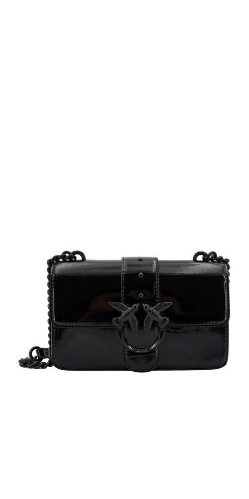 Handtasche Pinko Love Birds Umhängetasche schwarz