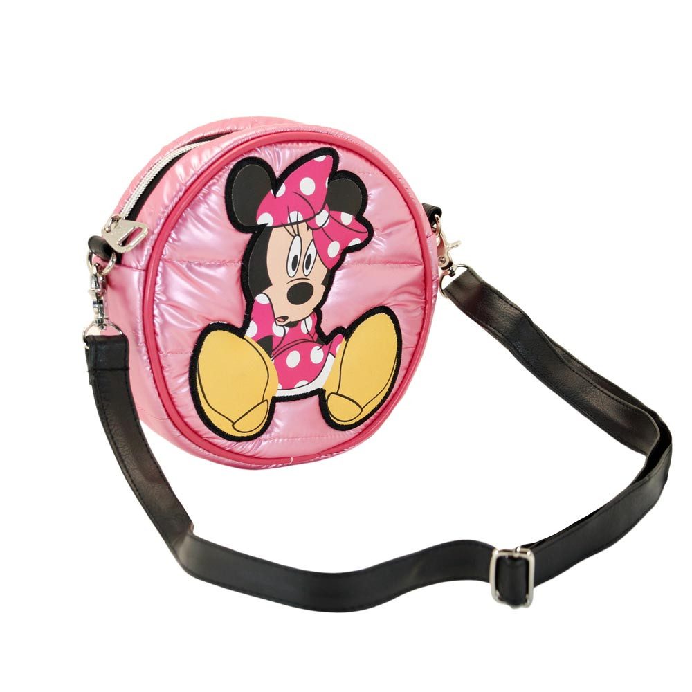 Karactermania Umhängetasche Disney Minnie Maus Schultertasche Messenger Bag Daily, verstellbarer Schulterriemen