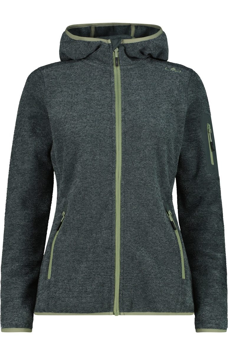 CMP Tanktop WOMAN JACKET FIX HOOD JUNGLE