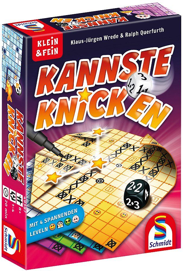 Kannste Spiele Schmidt Spiel, in knicken, Made Germany Familienspiel