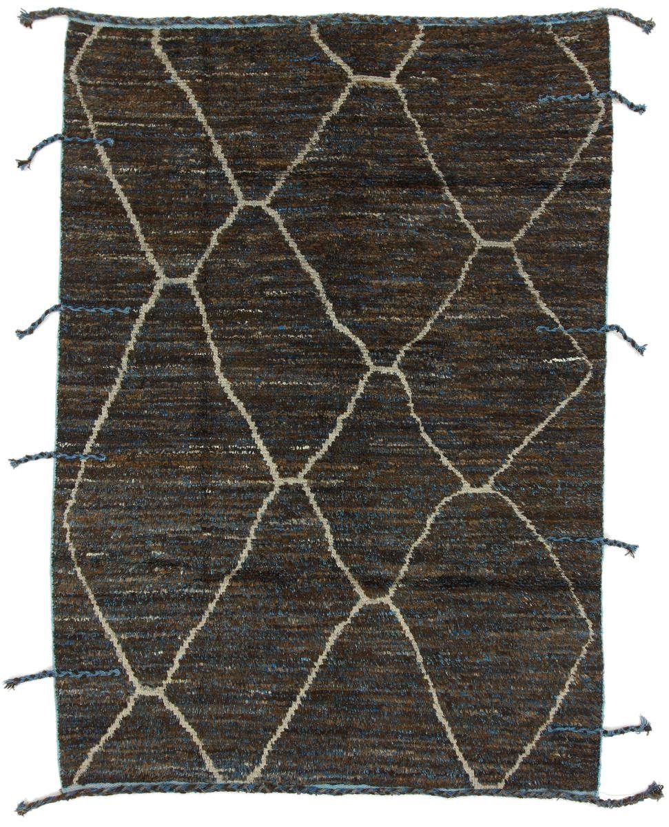 mm 25 Orientteppich Nain Maroccan rechteckig, 155x219 Handgeknüpfter Berber Trading, Orientteppich, Moderner Höhe: Design