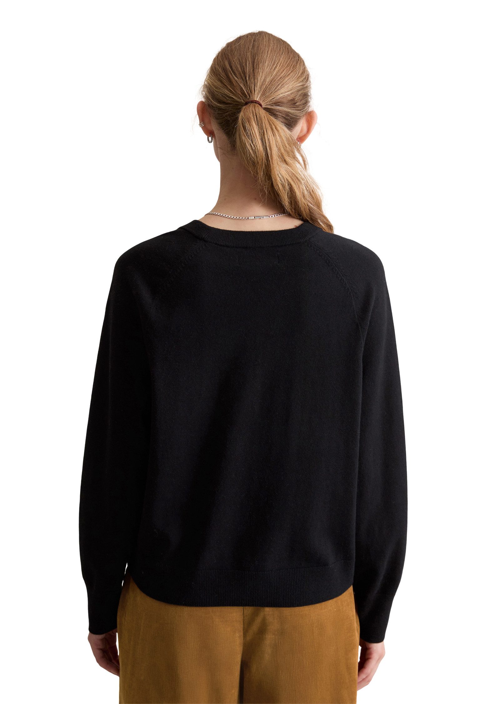 Marc O'Polo DENIM Rundhalspullover regular fit, Strick, aus Soft Cotton Str günstig online kaufen