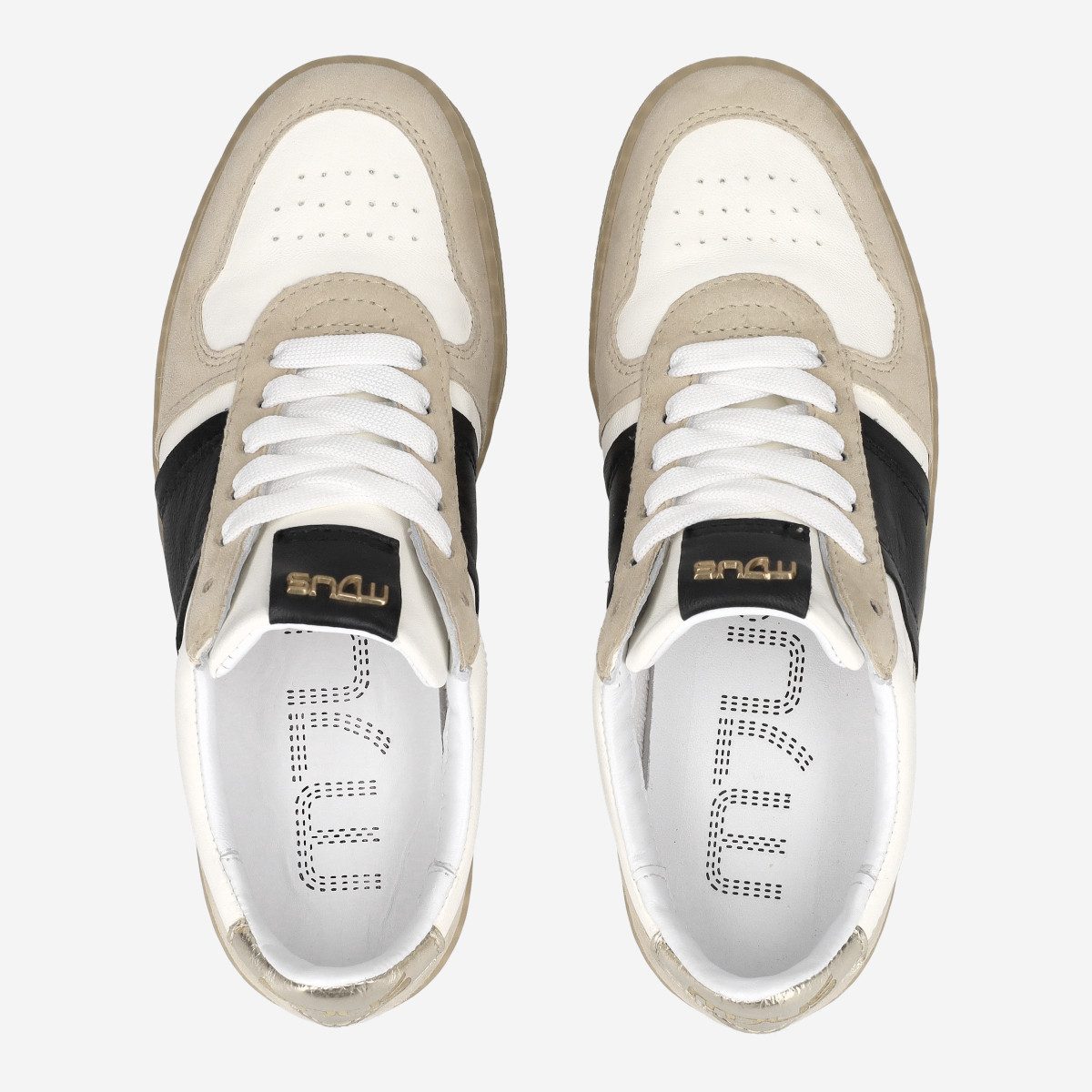 Mjus MJUS T94148 0001 CAMEL COMBI, Sneaker, Weiß,kombiniert, Damen Sneaker