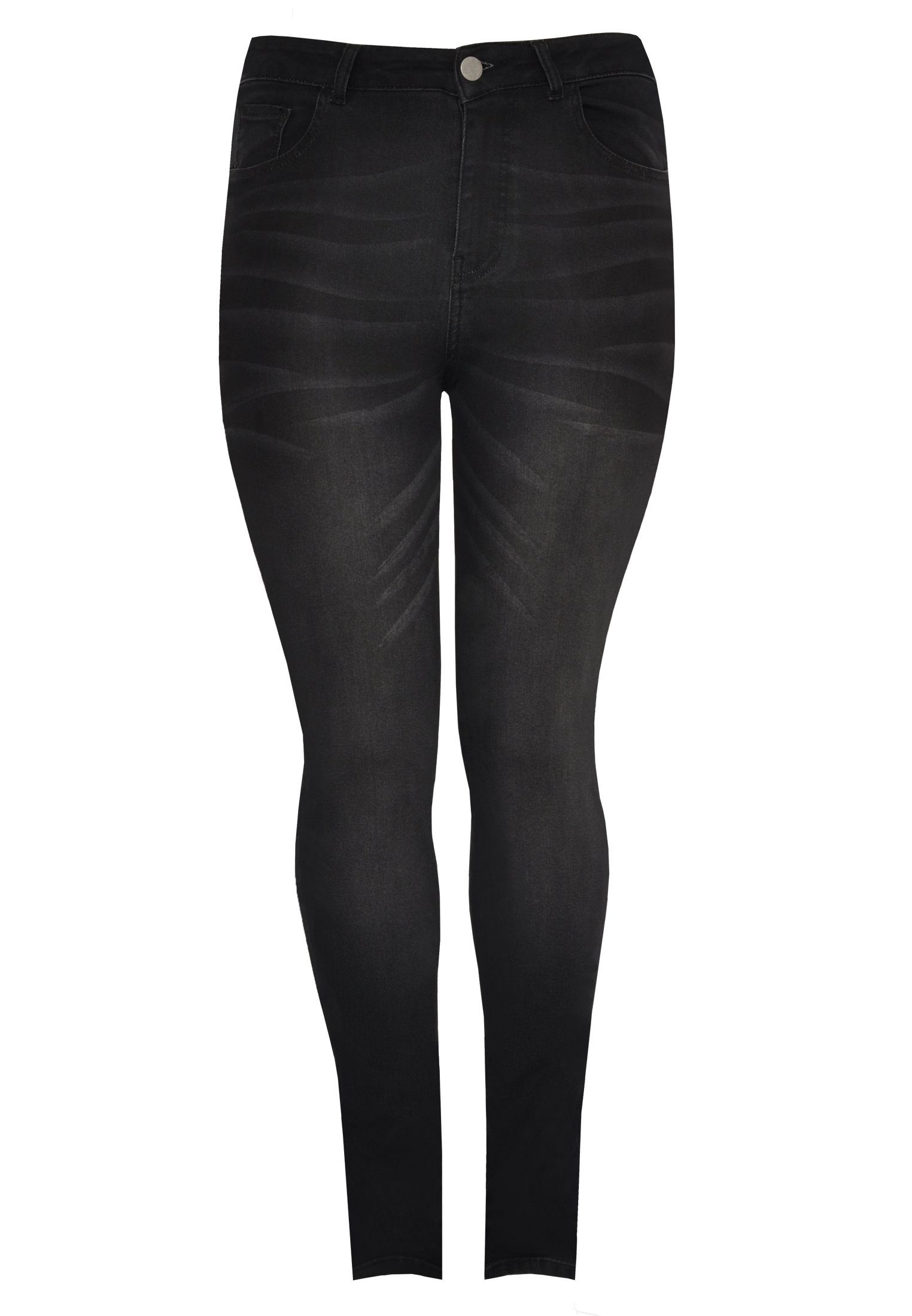 YOEK High-waist-Jeans Damen Jeans Große Größen – Bild 4 von 5