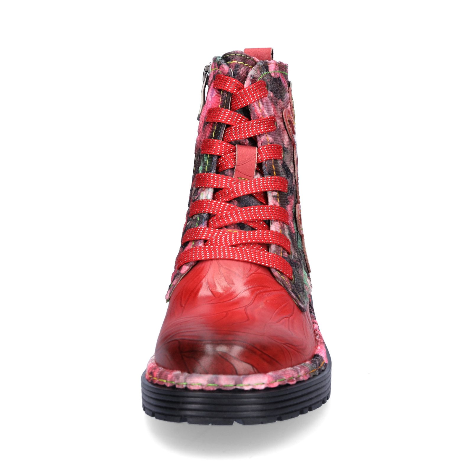 LAURA VITA Laura Vita Damen Schnürboot rot Schnürboots
