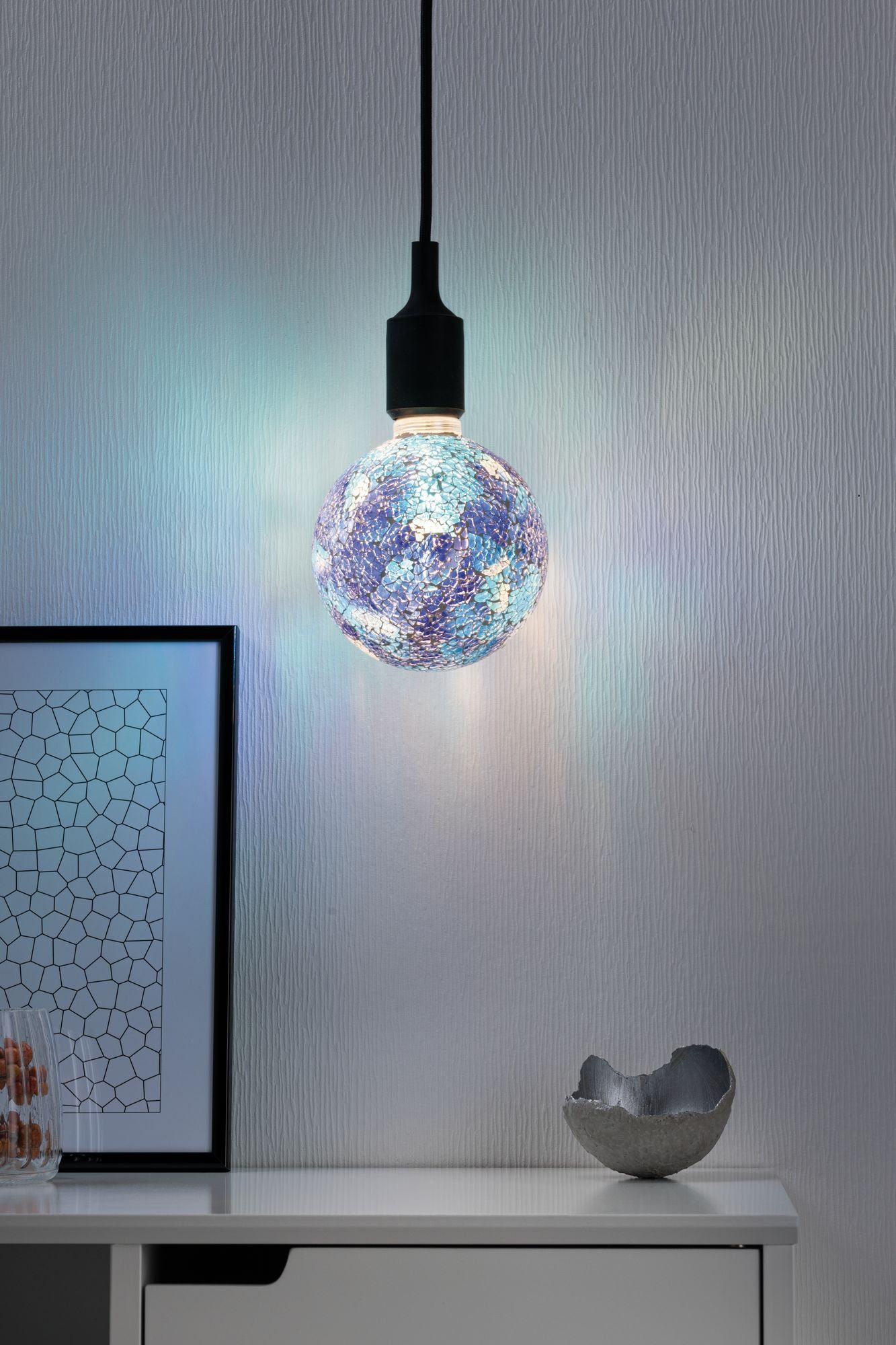 LED-Leuchtmittel Blau, 2700K Miracle E27, 1 Warmweiß, Mosaic dimmbar Paulmann St.,
