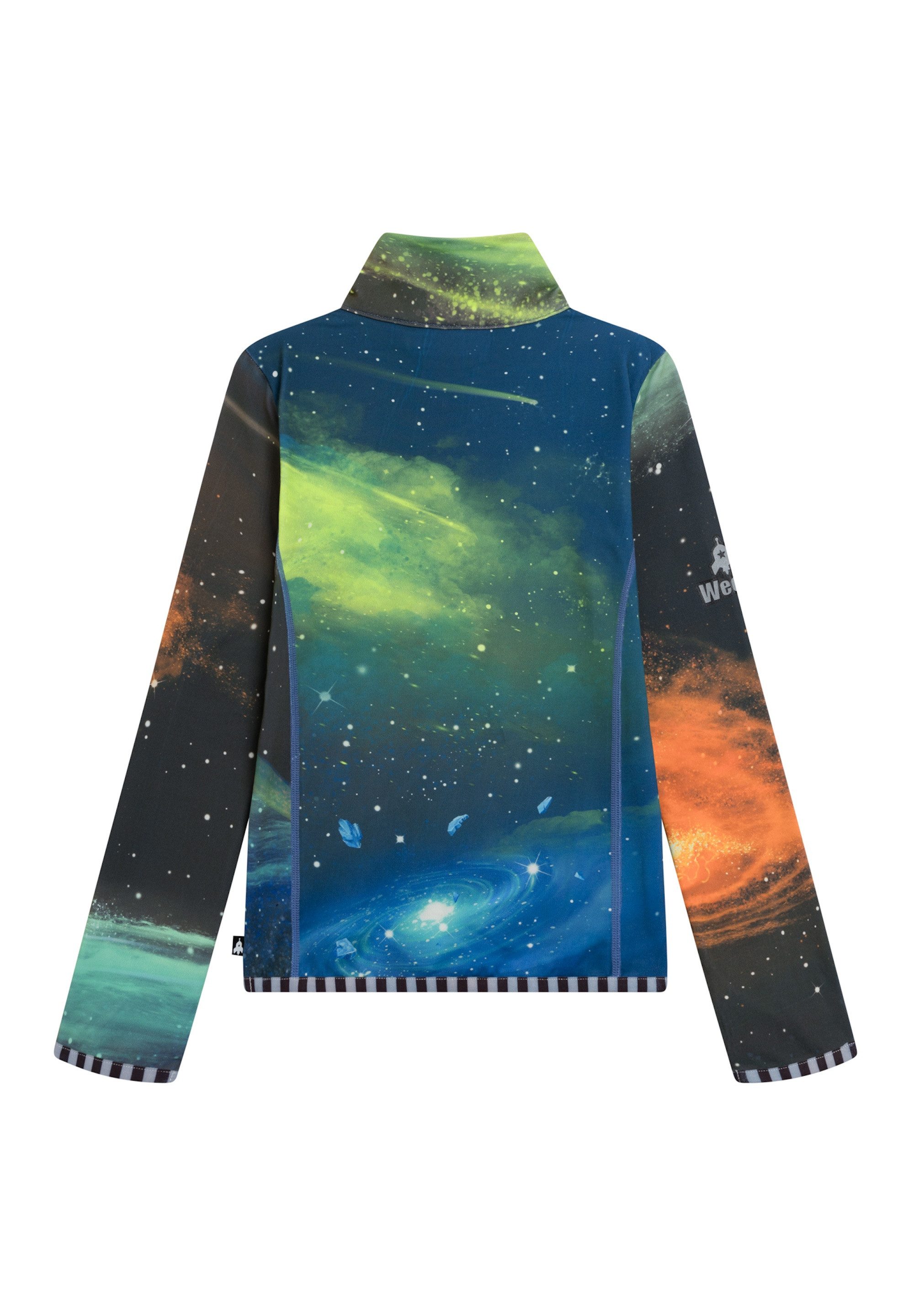 WeeDo Langarmshirt SPACE Feuchtigkeitsregulierendes Funktionsshirt für Kinder