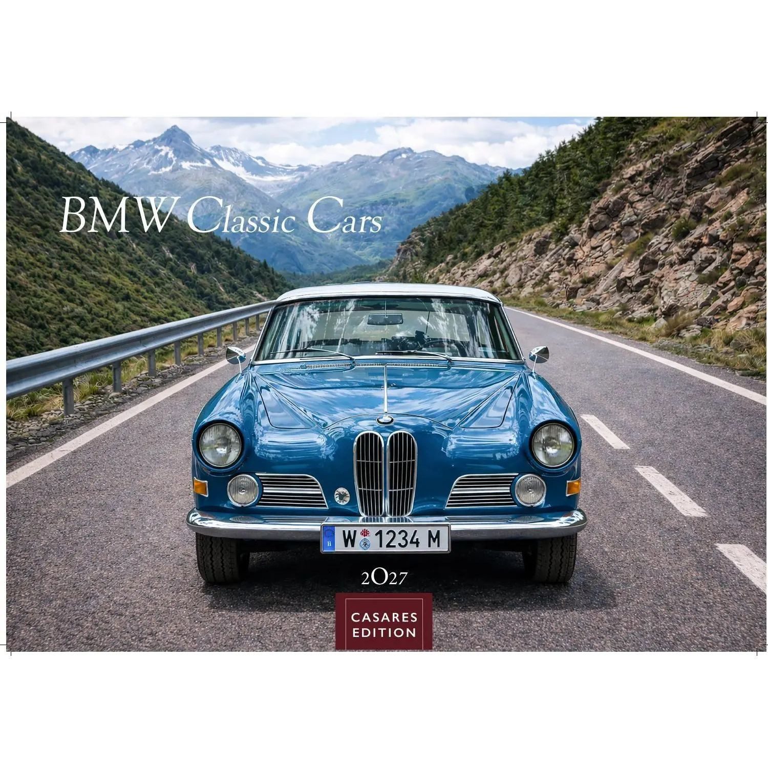 Wandkalender BMW Classic Cars Kalender 2027 - Wandkalender, Fotokalender...