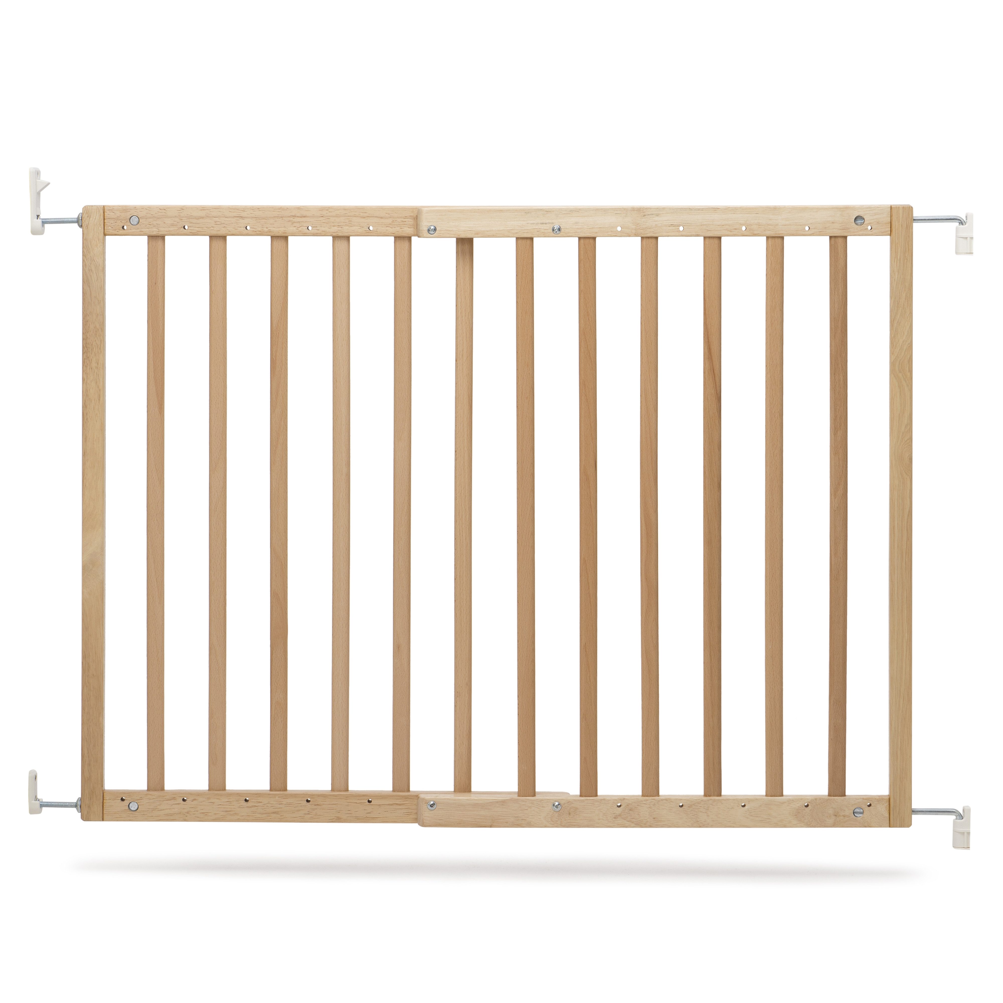 Geuther Türschutzgitter Tür- und Treppenschutzgitter Modilok aus Holz – 63–103,5 cm, Auch als Treppenschutzgitter verwendebar