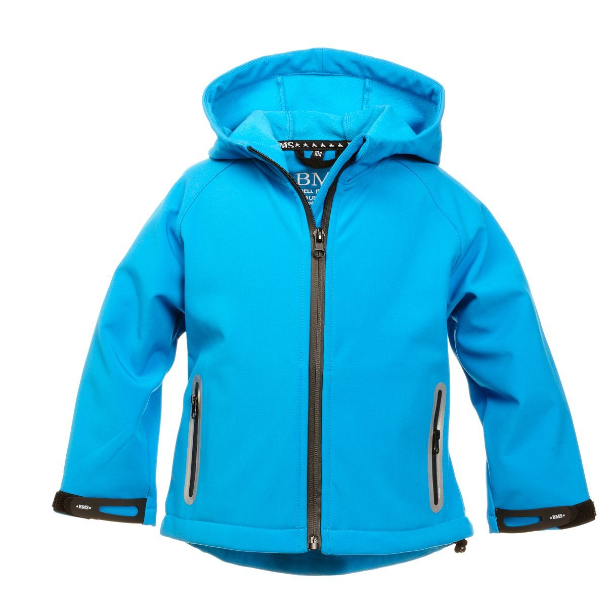 BMS Softshelljacke Stealth mit Kapuze