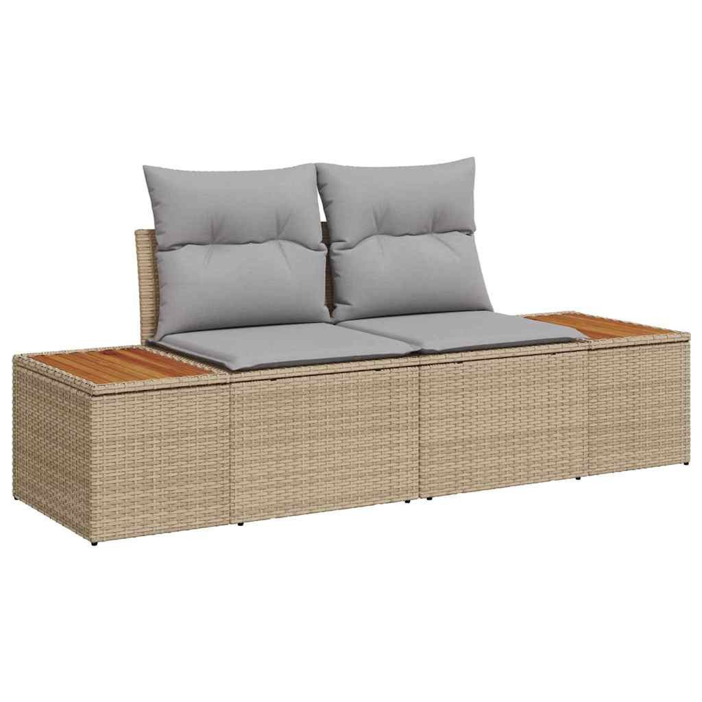 vidaXL Gartenlounge-Set Garten-Sofa-Set mit Speicher 9 günstig online kaufen
