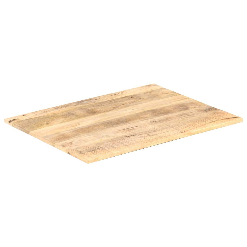 mm Tischplatte 70x60 15-16 cm (1 vidaXL Mango Massivholz St) Tischplatte