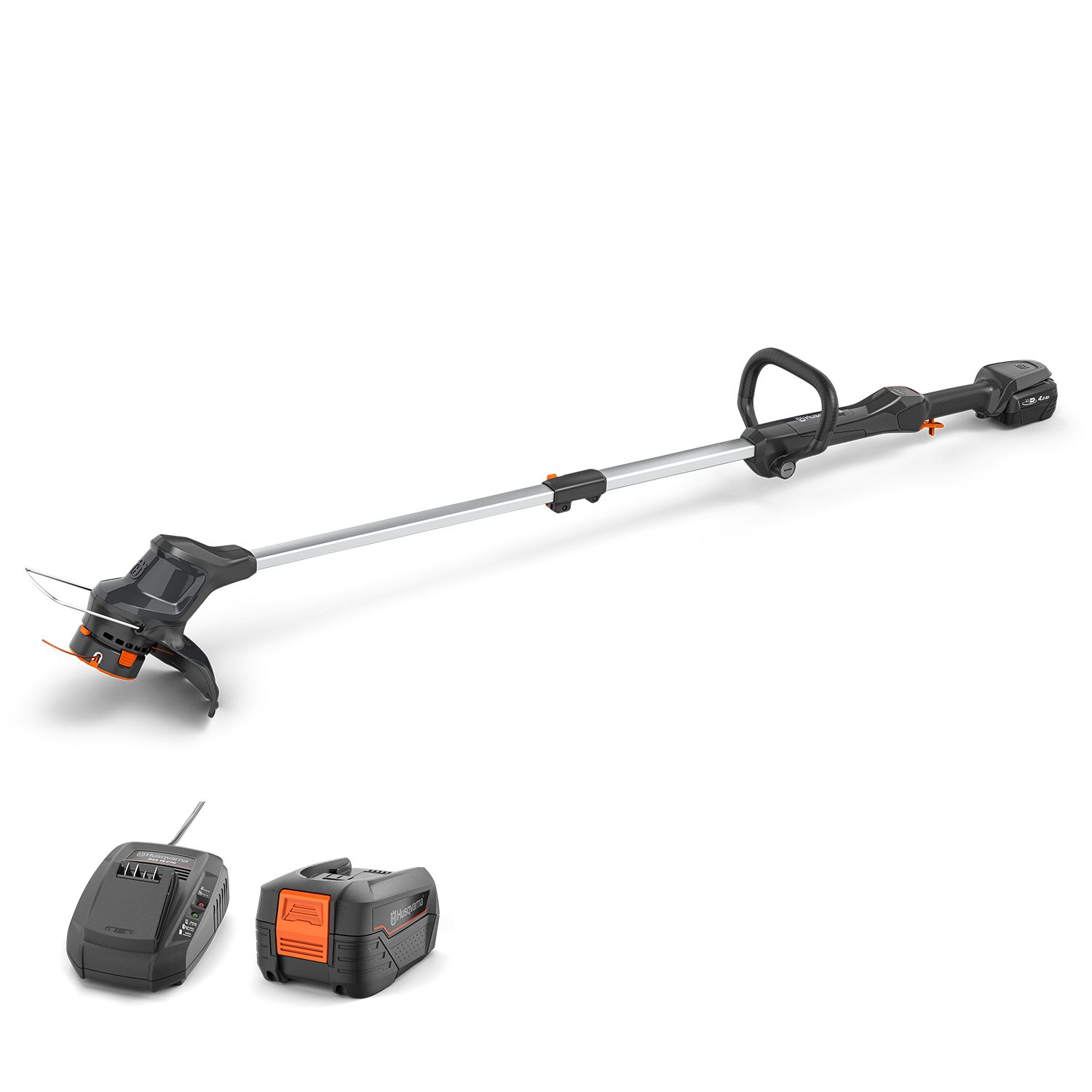 Husqvarna Akku-Rasentrimmer Aspire T28-P4A, Elektrischer Rasenkantenschneider mit Faden, Freischneider