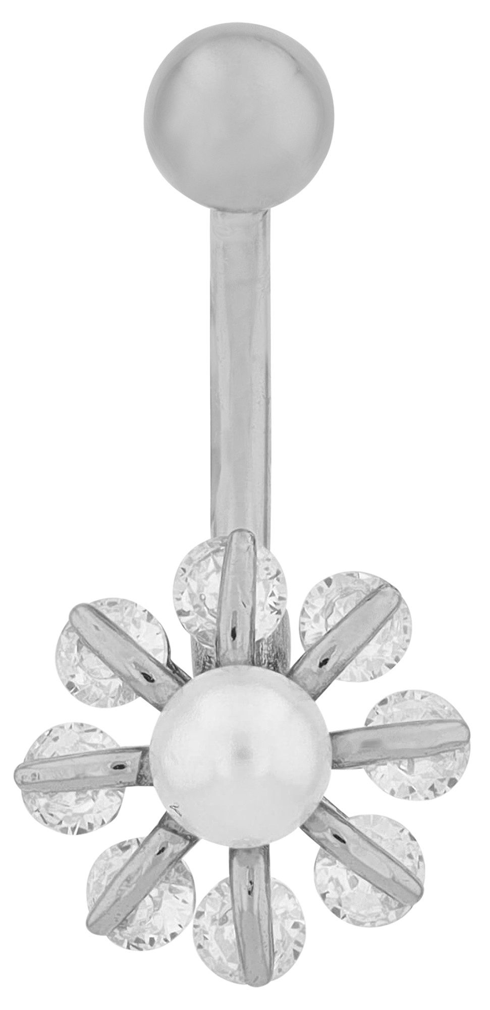 Bauchnabelpiercing Zirkonia