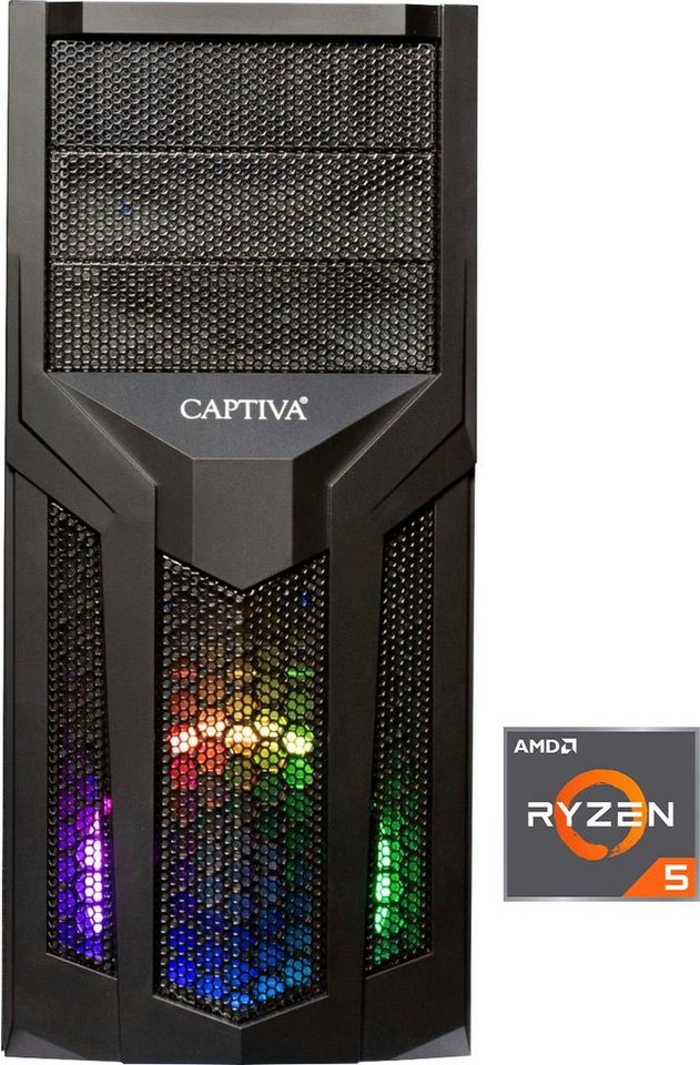 CAPTIVA Advanced Gaming R68-733 Gaming-PC (AMD Ryzen 5 4650G, GeForce GTX  1050 Ti, 8 GB RAM, 480 GB SSD, Luftkühlung)