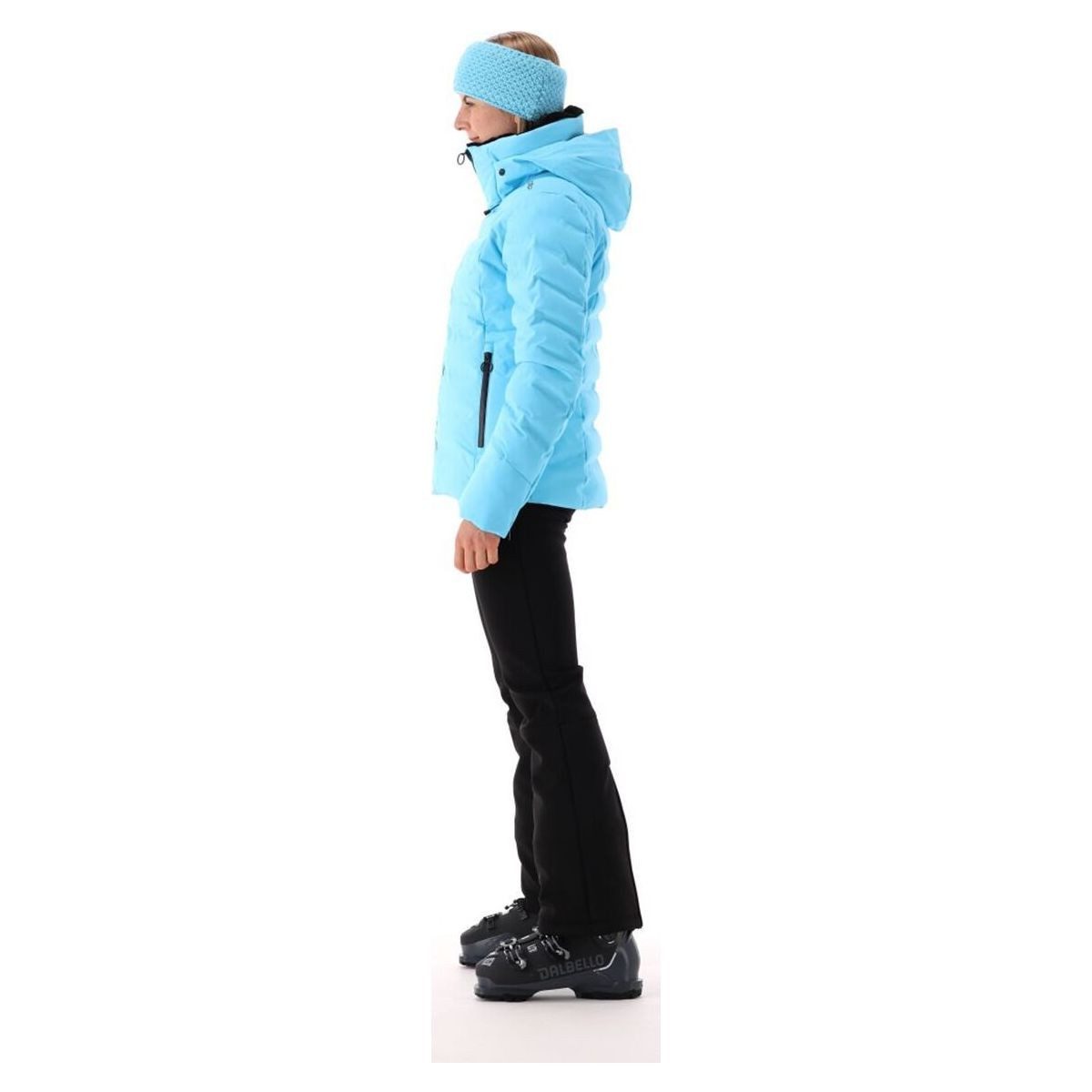 CMP Skijacke Woman Ski Ski Jacket FIX Hood Vielseitige Damenjacke mit hoher Atmungsaktivität und Wetterschutz