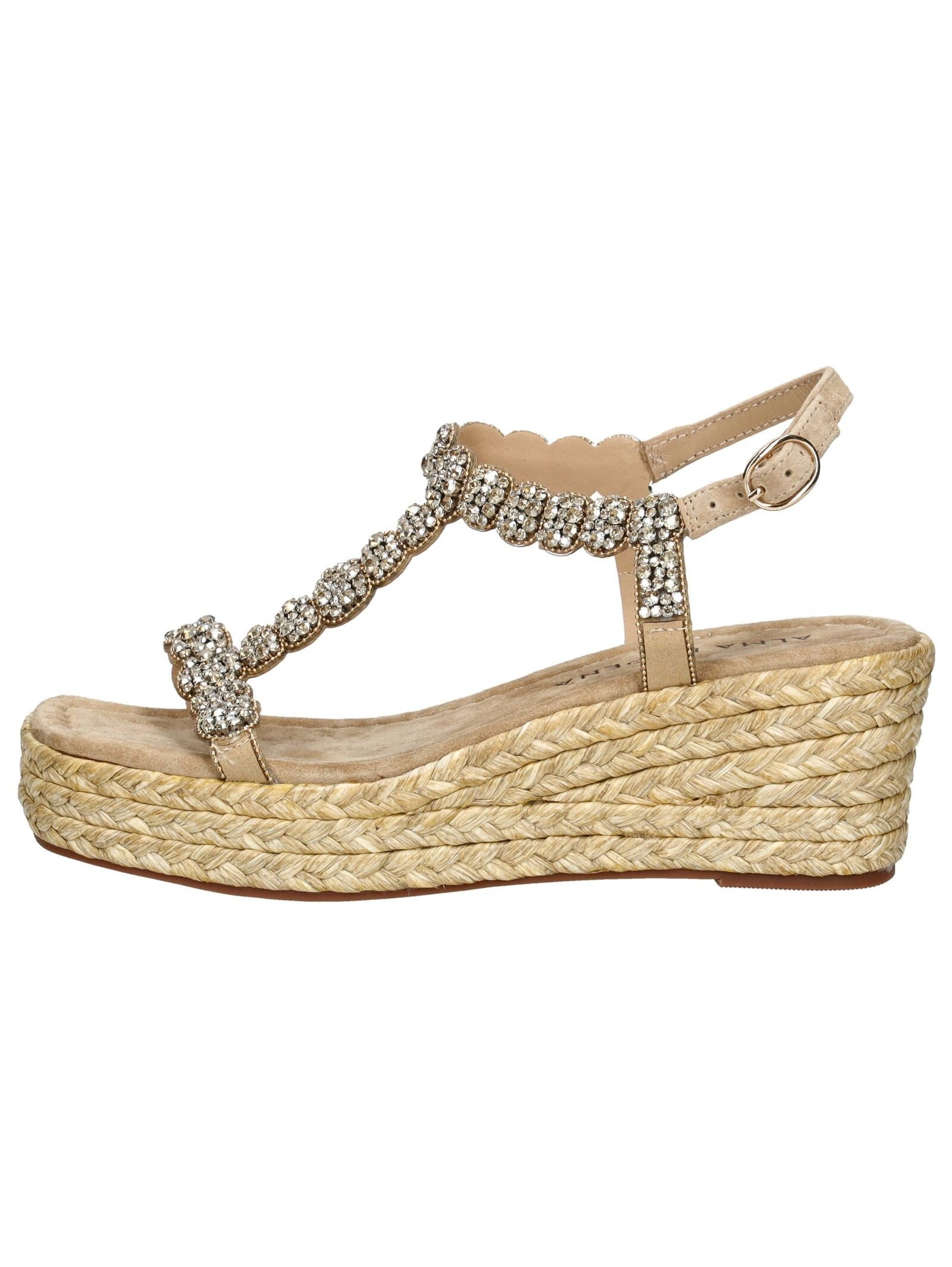 Alma en Pena Sandalen Textil Keilsandalette günstig online kaufen