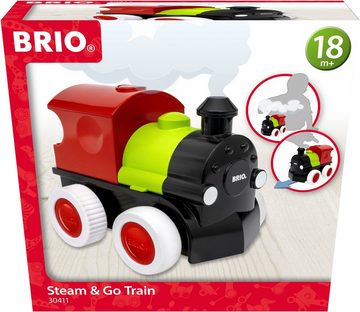 BRIO® Modelleisenbahn-Set Push & Go Zug, mit Dampf