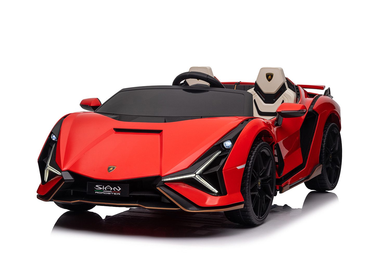 Smarty Elektro-Kinderauto Elektro Kinderauto Lamborghini SIAN mit Lizenz Allrad 4x75W 24V/9Ah