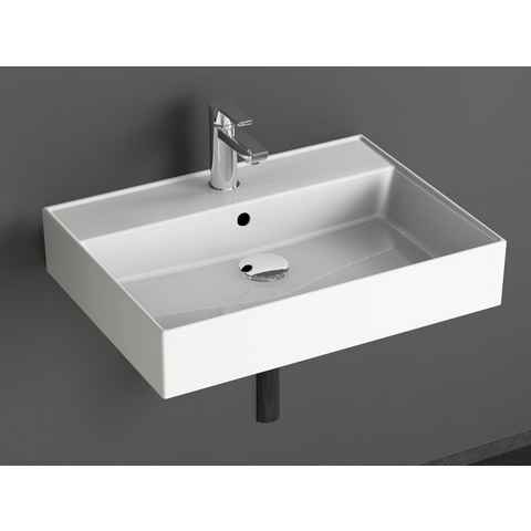 Aqua Bagno Waschbecken Aqua Bagno Loft Air Design Keramik Waschbecken 60 cm (Packung)