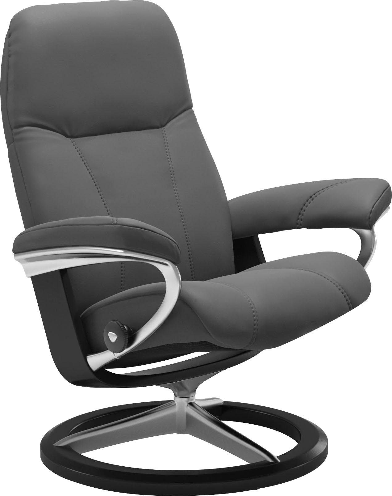 Stressless® Relaxsessel Consul, mit Signature Base, Größe M, Gestell Schwarz