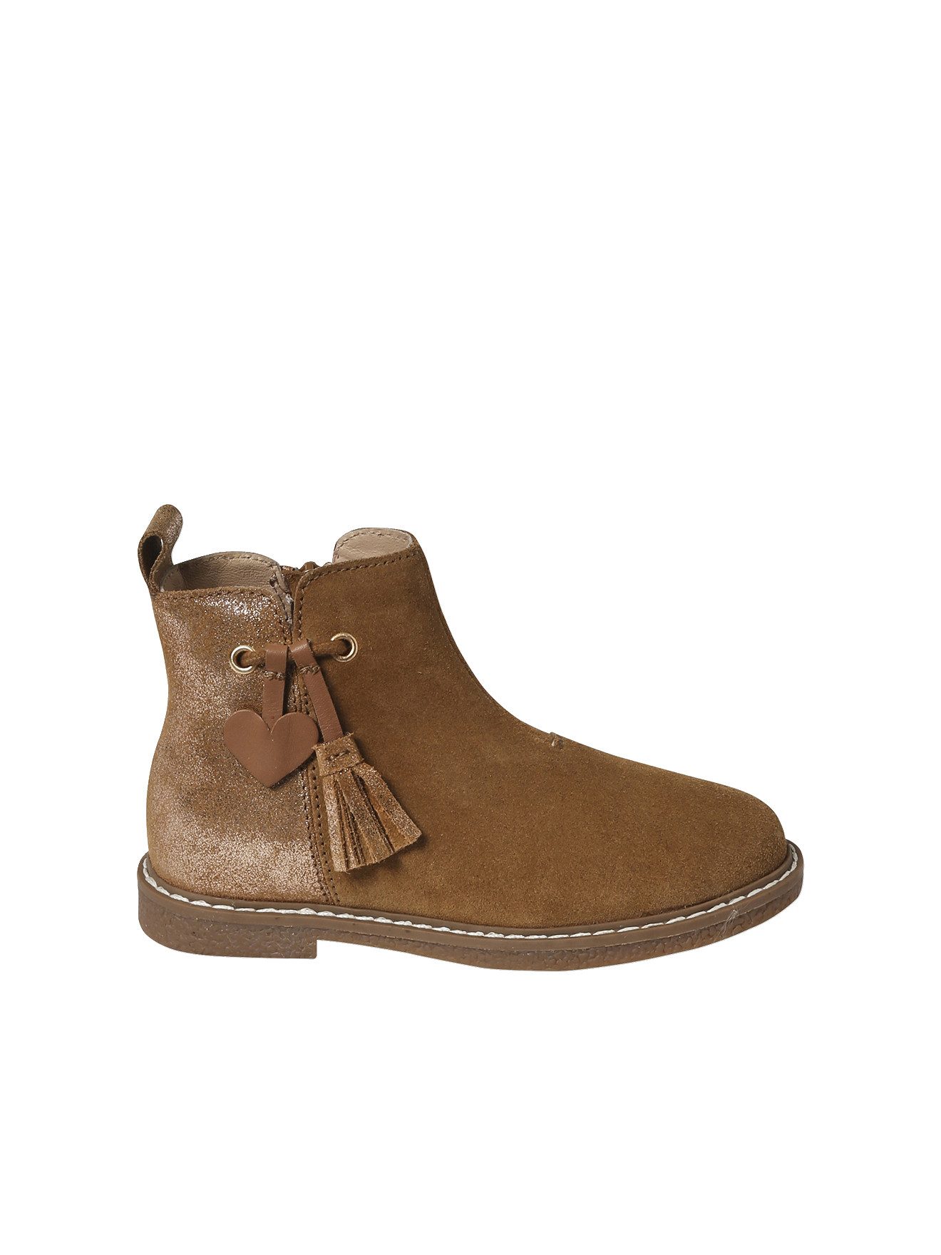 vertbaudet Mädchen Boots mit Anziehtrick Stiefelette Anziehtrick