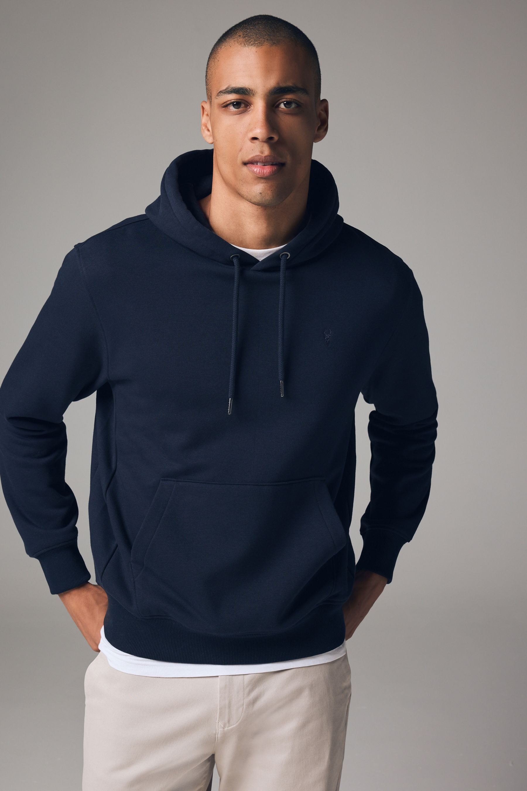 Next Kapuzensweatshirt Premium-Hoodie aus Jersey mit hohem Baumwollanteil (1-tlg)