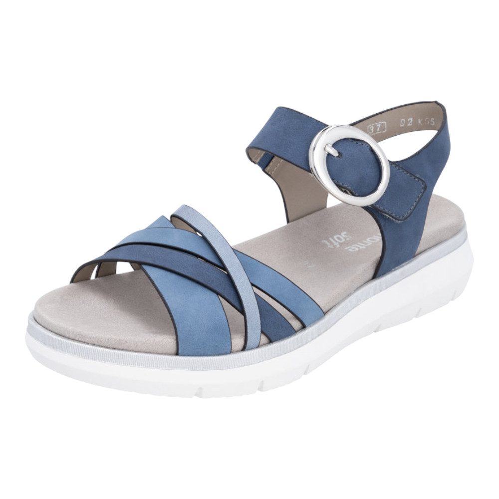 Remonte Remonte Damen Sandale D2K55-14 blau Sandale