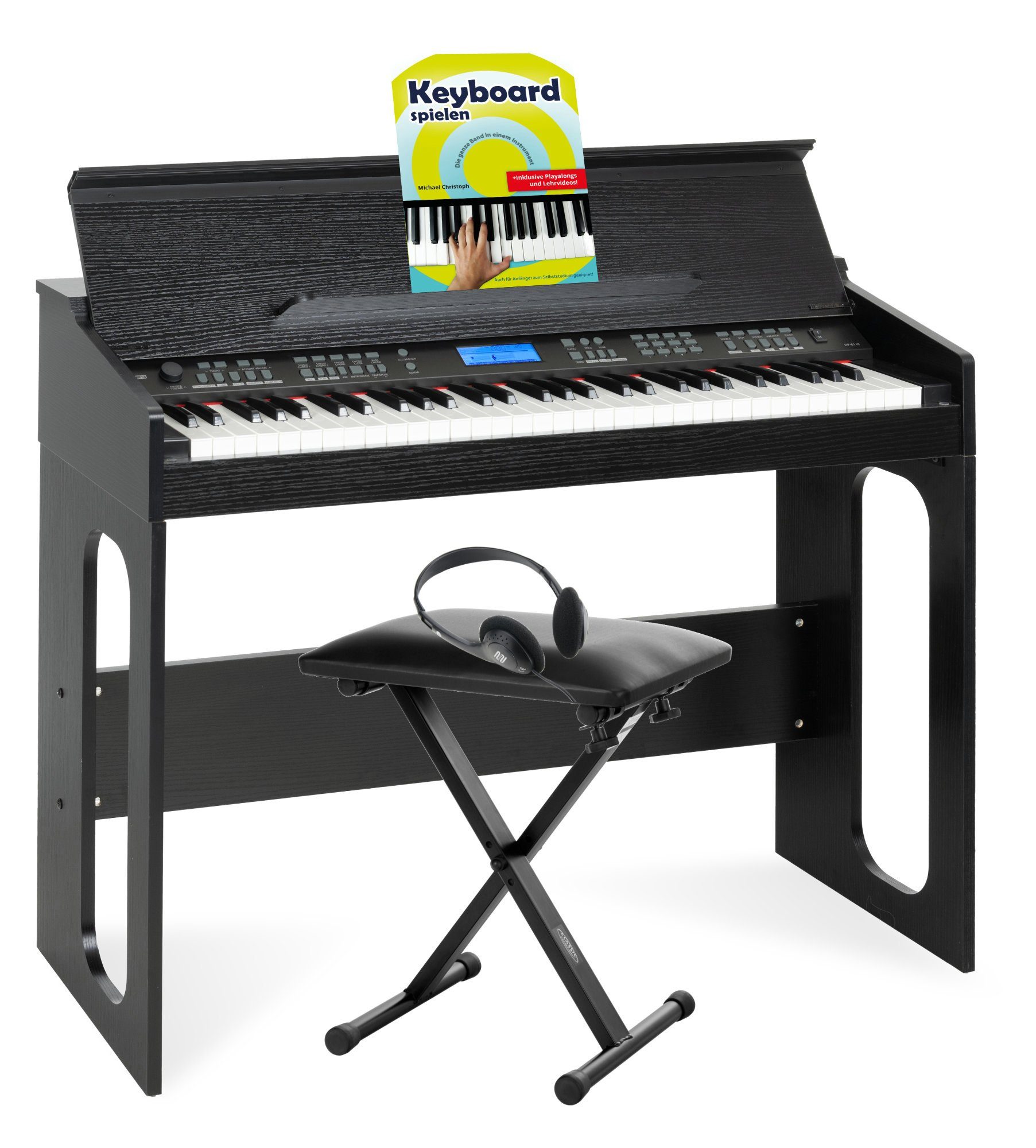 Digitalpiano DP-61 III 61 Tasten Keyboard im Digitalpiano-Design