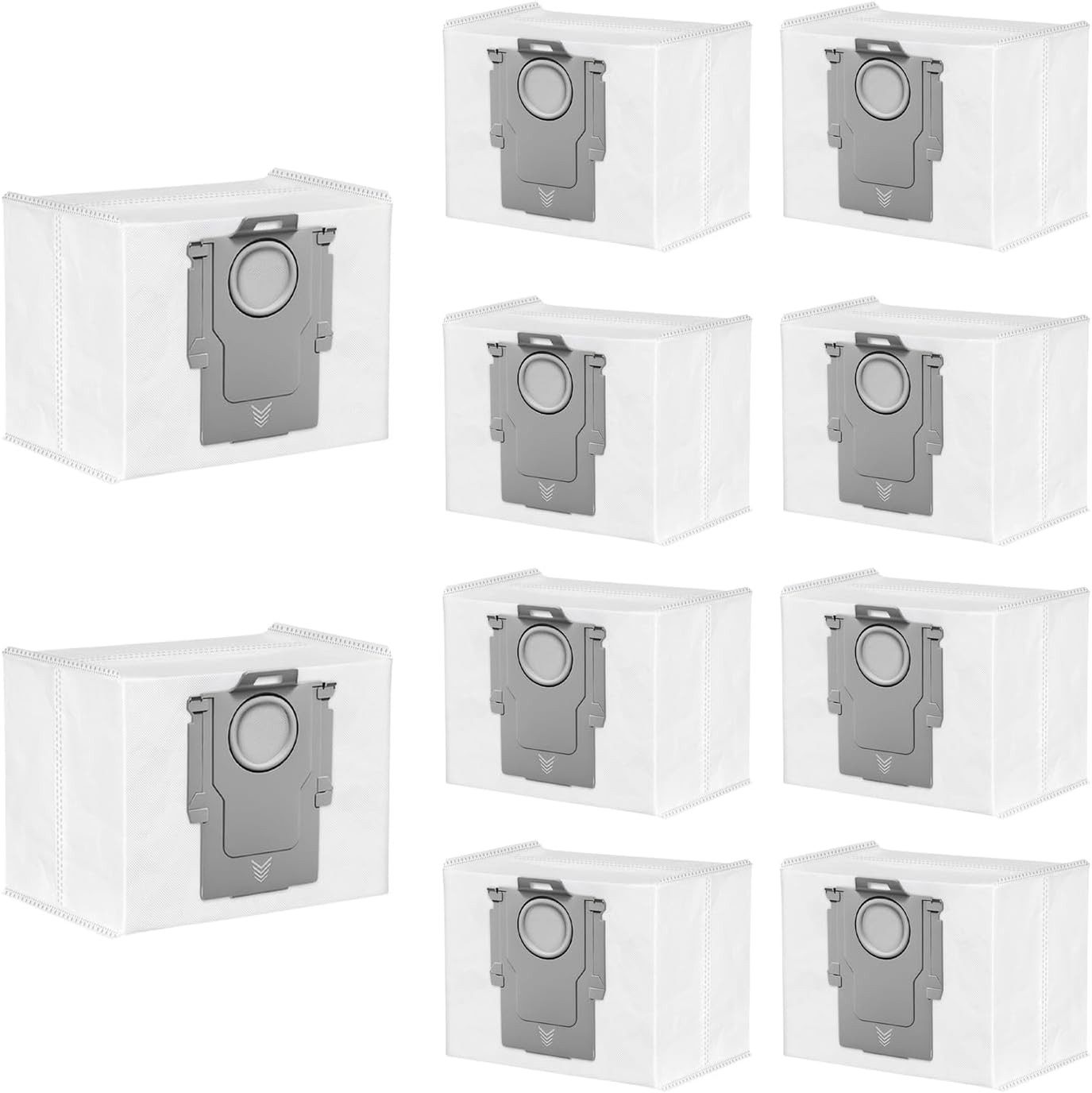 FELIXLEO Staubsaugerbeutel 10 Staubsaugerbeutel für Roborock S7 Max Ultra, Q7, Q10, Q5, S8, 3L, 1 St.