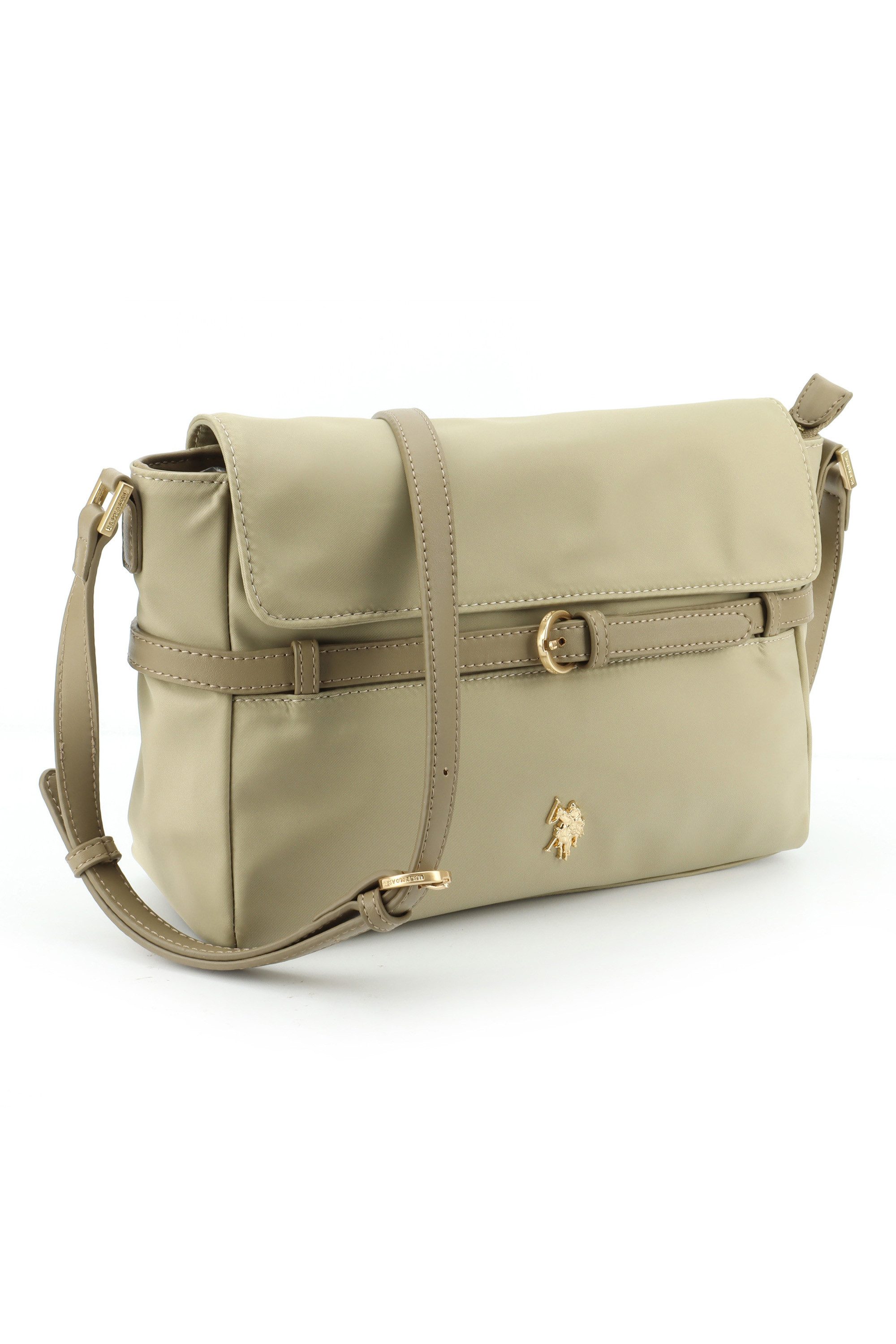 U.S. Polo Assn. Schultertasche HOUSTON FLAP CROSSBODY BAG Damen, Schultertasche Damen, kleine Handtasche, Fashion, Lifestyle, Sale