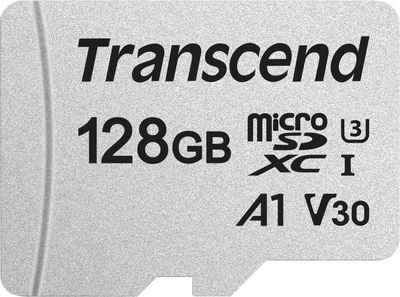 Transcend 300S microSDXC 128GB Speicherkarte (128 GB, Class 10, 100 MB/s Lesegeschwindigkeit)
