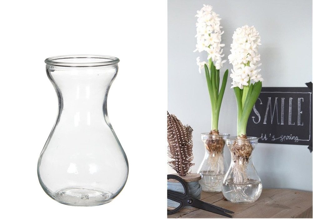 NaDeco Dekovase Hyazinthenvase, Höhe ca. 14cm, günstig online kaufen