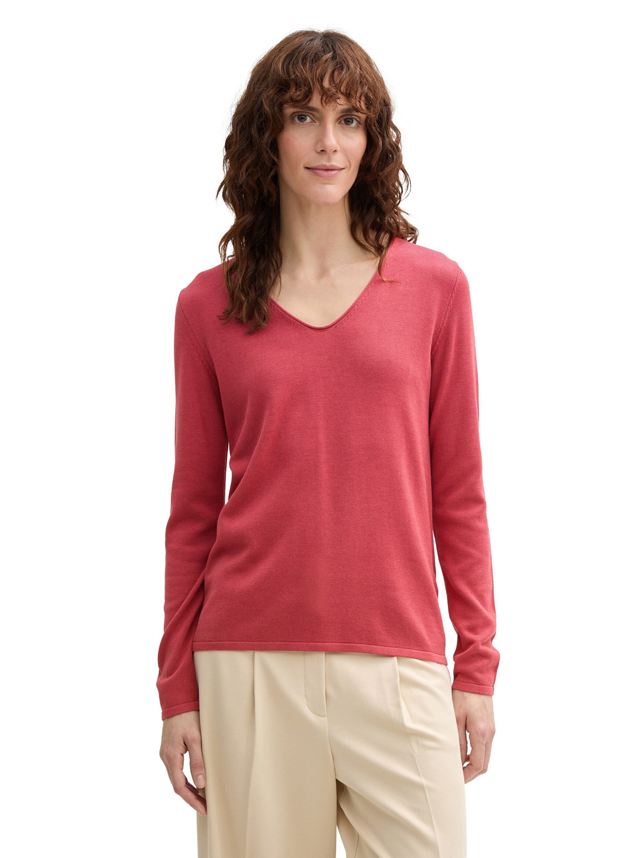 TOM TAILOR Strickpullover (1-tlg) Plain/ohne Details günstig online kaufen