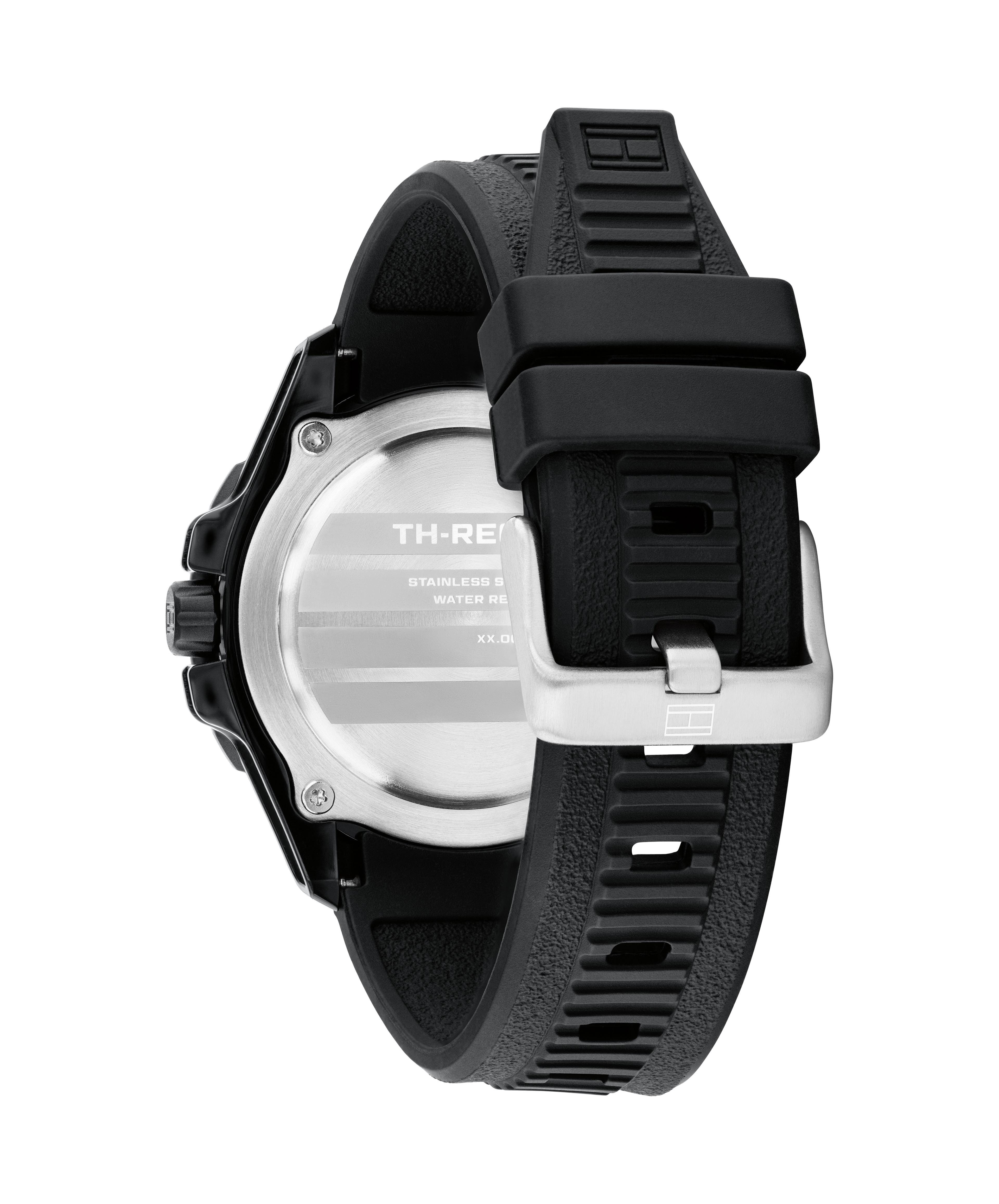 Tommy Hilfiger Quarzuhr TH Regatta 1792266, Armbanduhr, Damenuhr, Herrenuhr, Silikonarmband, analog