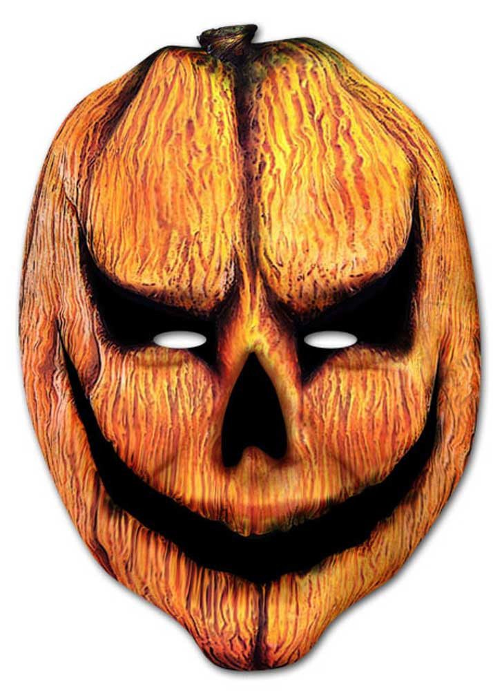 Verkleidungsmaske Pumpkin Horror - Masken - Kürbis Maske