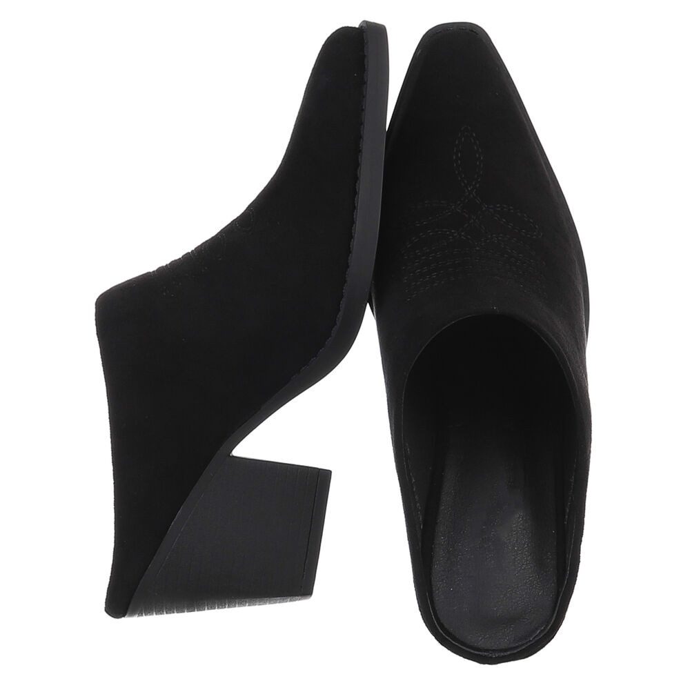 Ital-Design Damen Cowboyboots Western Westernstiefelette (88671701) Blockab günstig online kaufen