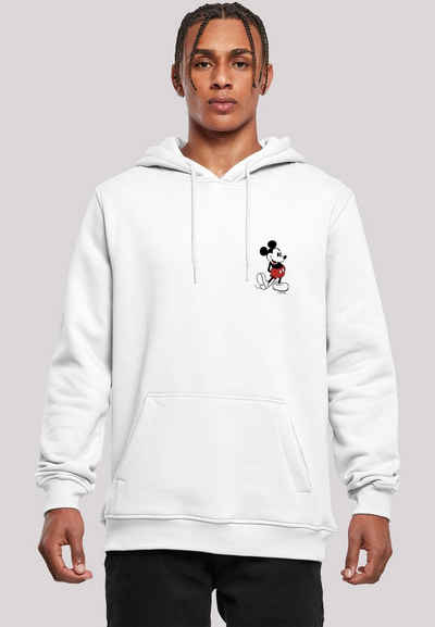 F4NT4STIC Sweatshirt Disney Mickey Mouse Kickin Retro Pocket Herren,Premium Merch,Slim-Fit,Kapuzenpullover,Bedruckt