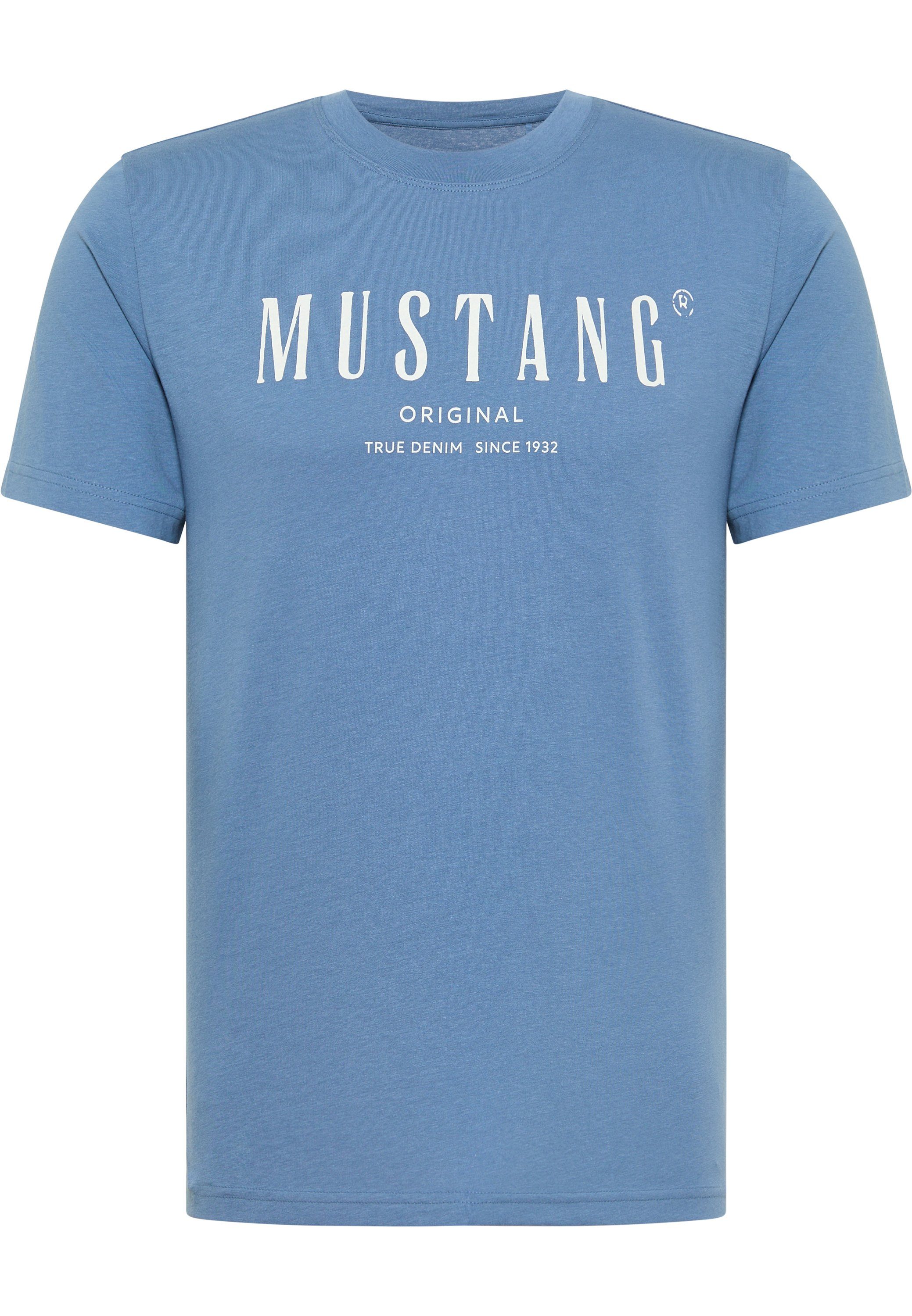 T-Shirt MUSTANG Kurzarmshirt Mustang