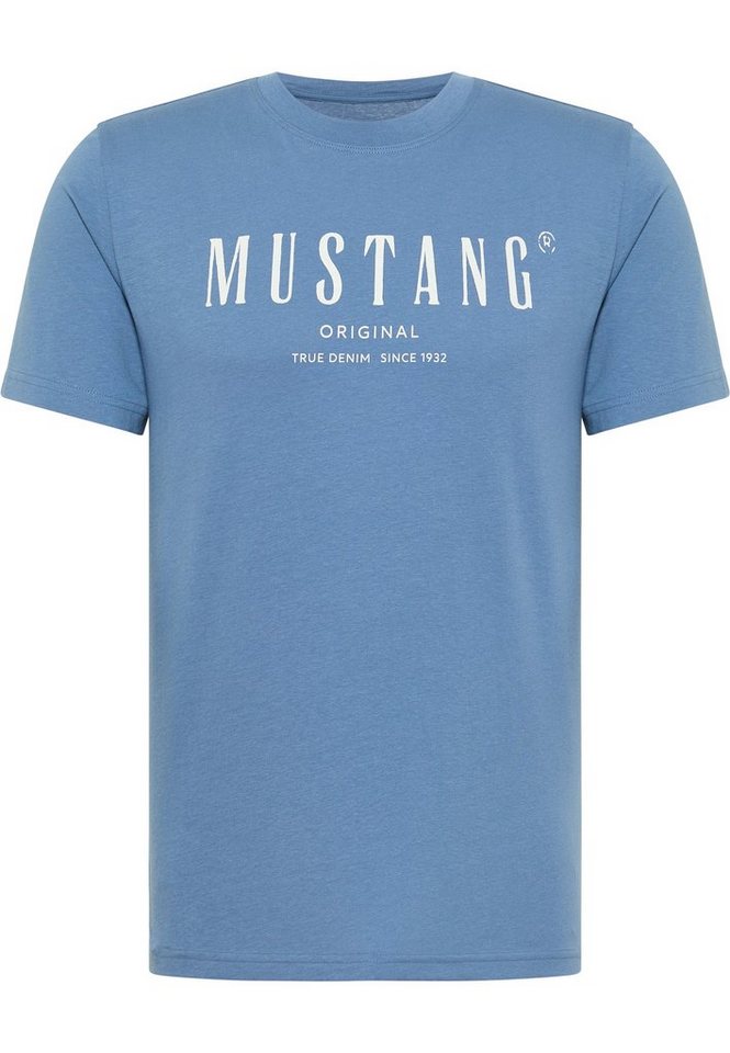 MUSTANG Kurzarmshirt Mustang T-Shirt