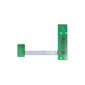 Delock 41355 - Riser-Karte Mini-PCI-Express - 2x PCI, mit... Computer-Kabel, PCI, mini PCIe