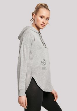 F4NT4STIC Kapuzenpullover happiness OVERSIZE HOODIE Print