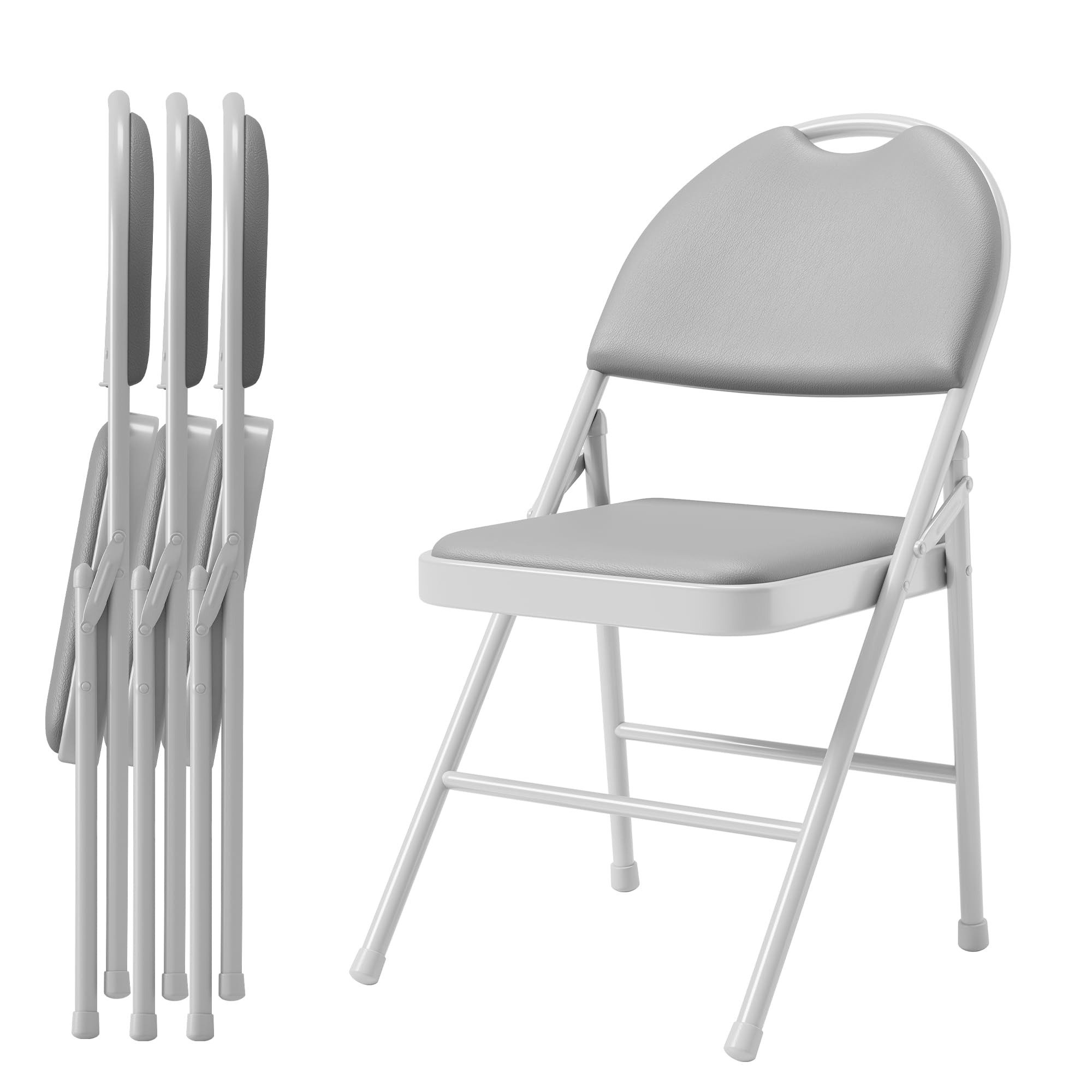 GarveeMore Klappstuhl Gästestuhl Klappstuhl Campingstuhl 4er günstig online kaufen